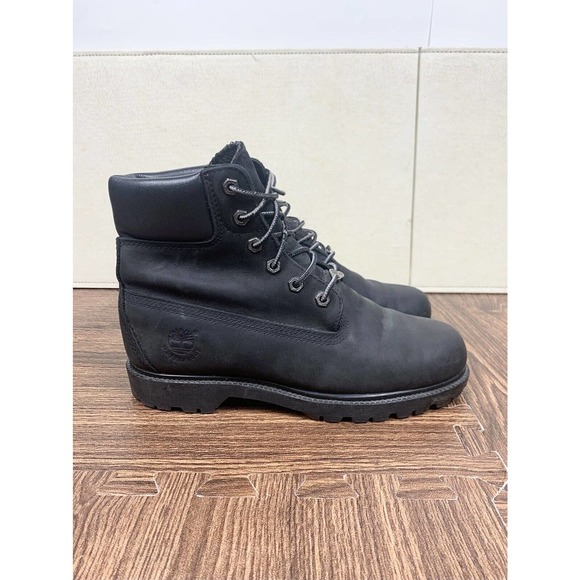 Timberland Waterproof Boots Black Slip Resistant Women’s Sz 8.5 M - Picture 1 of 11
